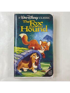 The Fox And The Hound 1981 Animated VHS Tape Disney Classic Pre-Owned